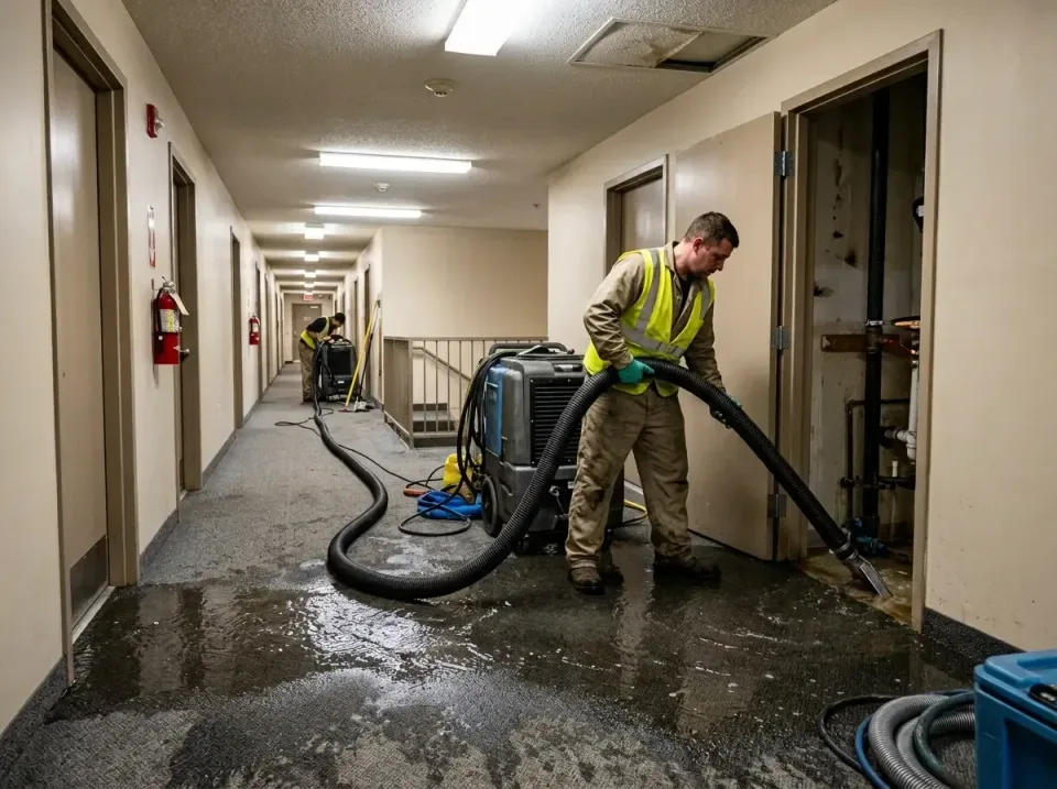 multi-unit-apartment-hallway-f-005 — frequently asked questions, Emergency Burst Pipe Water Extraction & Removal in Hyrum, UT